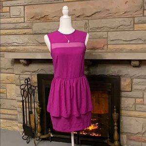 H&M elegant pink sleeveless dress size 8